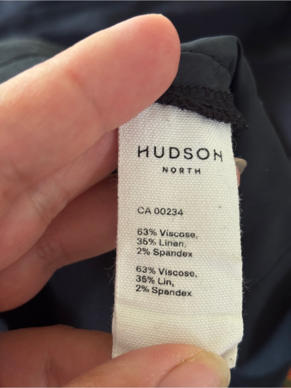 Black womens dress Pants - Hudson North - Picture 5 of 6